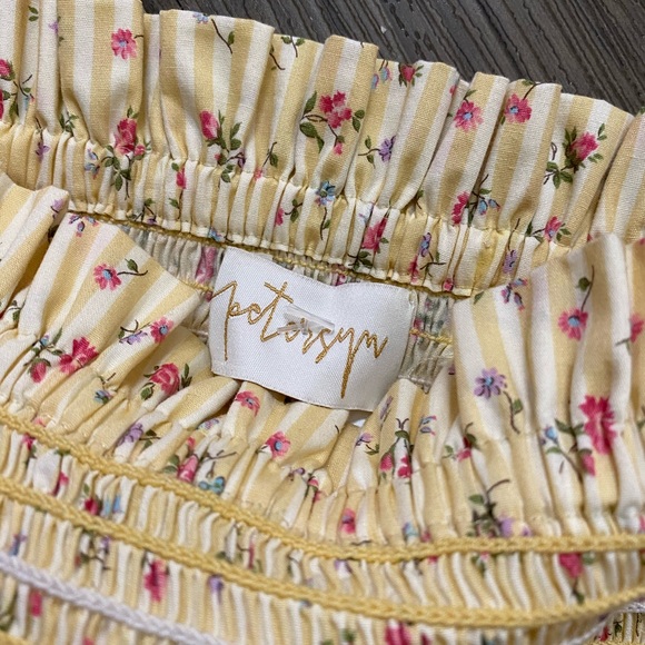 Petersyn Natural Barrett Ruffle Skirt Buttermilk - Picture 7 of 9